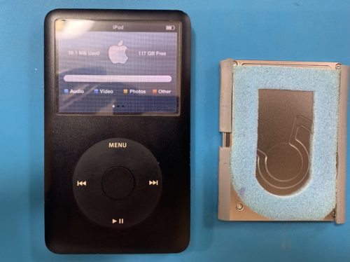 iPod classicのSD化 80GB→128GB ｜ 名古屋のiPhone修理・交換やiPad